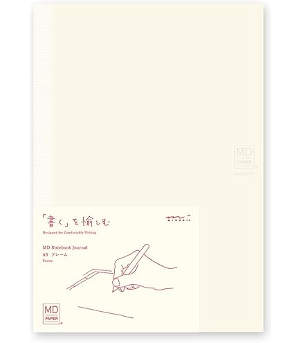 Amazon | DESIGNPHIL ミドリ(MIDORI） ノート MDノート A4 変形判 無罫