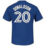 ジョシュ・ドナルドソントロントブルージェイズ# 20メンズPlayer Tシャツ( XXL )