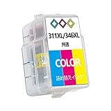 キヤノンCanon BC-311/BC-346 BC-311XL/BC-346XL 共通用詰め替えインク【カラー/大容量/ 1本セット/補充インクタイプ】 キヤノン用 互換 詰め替えインクBC-310 / BC-345 BC-311 / BC-346 BC-310XL/ BC-345XL BC-311XL / BC-346XL 対応機種: PIXUS MP493, PIXUS MP490, PIXUS MP480, PIXUS MP280, PIXUS MP270, PIXUS MX420, PIXUS MX350, PIXUS iP270