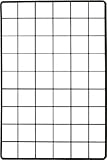 [N-8190043]ＷＡＫＩ　メッシュパネル　４５０Ｘ１２００ｍｍ　黒 EMP020