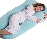 balakie妊婦枕、Mom Cozy合計ボディ枕 – 産後マタニティ/妊娠枕 – Prenatal Side Sleeper U型枕/ Utero枕 125*70*20 cm B01GFOK50E