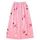 ミキハウス(mikihouse) 踊るリーナちゃん　ホックボタン付きビーチタオル ピンク（08）