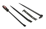 Mayhew Pro 76295 Utility Pry Bar Set, 4-Piece by Mayhew