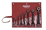 Stanley Proto JSBV-8S 8 Piece Double Box Racheting Spline Wrench Set [並行輸入品]