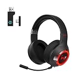 Edifier G4S ワイヤレス ゲーミングヘッドセット Bluetooth5.2 デュアルモード 15ms超低遅延 通話ノイキャン