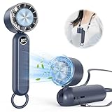 ハンディファン 冷却プレート搭載 携帯扇風機 冷感 手持ち扇風機 ハンディ扇風機 3段階風力調節 長時間稼働 クーラー機能 ミニ扇風機 小型