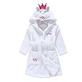 Pumpumly 子ども用バスローブ タオル地 お風呂 可愛い 出産祝い贈り物にも