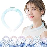 シシベラ アイスクールリング PCM増量85% ネッククーラー 28度で自然氷結 首 冷却リング 冷却グッズ 冷却リング 結露せず 超軽量 
