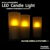 ハロウィン LED キャンドル ライト フレームレス 防災 パーティー 結婚式 ホルダー付 1個