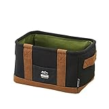 インターフォルム ストレージボックス(スモール) Birke ブラック ポケットつき  ブラック  DS-1236 DS-1236BK