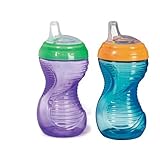 Munchkin 2 Pack Mighty Grip Spill-Proof Cup, 10 Ounce, Colors May Vary (Discontinued by Manufacturer