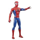 ハズブロ(HASBRO) マーベル MARVEL スパイダーマン タイタンヒーローシリーズ スパイダーマン アクションフィギュア, 12インチ(30センチ)サイズ スーパーヒーローアクションフィギュア, 対象年齢4才以上 E7333 正規品