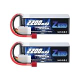 ゼエエ Zeee 4S 14.8V 50C 2200mAh Tプラグ付き リポバッテリー ラジコン製品バッテリー 大容量バッテリー 無人機用 RCカー用 RCトラック用など 2パック