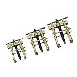 Flameer ギアプーラー（3個） 2本爪 ギア ベアリング プーラー 抜き取り 車用 リムーバー 3/4/6インチ お買い得