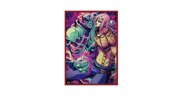 売り尽 ジョジョの奇妙な冒険 ジョジョ ディアボロ キングクリムゾン 月光兆プレイマット 内祝い Francescodalessandro Ch