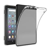for 通用 Fire HD 8 / Fire HD 8 Plus 2020 NEW HD 8 NEW Fire HD 8 Plus タブレット ケース NEW F-ire HD 8 ケース 指紋防止 耐久性 超軽量 薄型 耐衝撃【YML】 クリア ソフト シリコン TPU超薄型ケース 全面保護カバー NEW Fire HD 8(12世代)用 Fire HD 8 ケース(クリア)