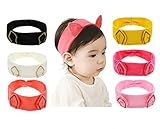 NiBao ベビーヘアバンド ヘアリボン　ヘアカチューシャ　ヘアアクセサリー 女の子は純綿の髪飾り ( 六つセット）