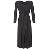 JoJo Maman Bebeジョジョママンベベ(イギリス)/Wrap Dress マタニティ&ナーシングラップドレス/UKサイズS(日本サイズM)/ブラック/B4450BLAS