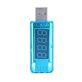 USB電圧計電流計USB充電電流電圧検出器テスターメーター
