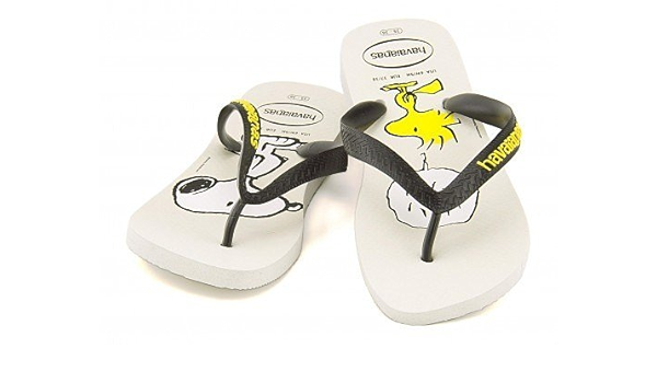 Amazon ハワイアナス レディース ビーチサンダル スヌーピー コラボ クッション性 耐久性 ファッション性 ぺたんこ カジュアル デイリー タウン トラベル リゾート Snoopy ホワイト ブラック L ビーチサンダル