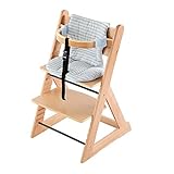 ベビーチェア用 クッション 丸洗い可能 椅子用 ふかふか チェアシート ベビー用品 チェア用 座布団 ブルー