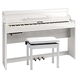 Roland DP603 PWS 白塗鏡面艶出し塗装仕上げ 電子ピアノ 88鍵盤 (ローランド DP603)
