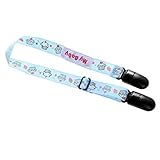 ノーブランド品 2PCS　赤ちゃん　よだれかけクリップ　ベビーカー　ブランケット　毛布クリップ　タオルクリップ　授乳　摂食　調整可能　３色選べる - 青