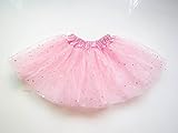 WIN TUTU チュチュスカート キッズ ベビースカート 発表会 ダンス 女の子スカート ショート丈 ガールズ 女児 可愛い 結婚式 フリフリ (ライトピンク)