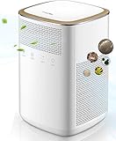 iTvanila 空気清浄機 花粉 小型 10畳 卓上空気清浄器 PM2.5対策 脱臭 ウイルス除去 省エネ ナイトライト 静音デザイン 3