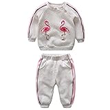 LJYH PANTS ベビー・ガールズ US サイズ: 12-18Months カラー: グレイ