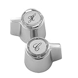 Brasscraft sh2957スターリング洗面ハンドルのペアを洗面所、キッチン蛇口アプリケーション