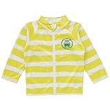 西松屋 [EFD] にじみボーダーラッシュガード 【90cm・95cm】 90 イエロー