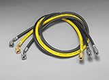 Yellow Jacket 21110 Plus II Hose Standard 1/4 Flare Fittings, 10, Yellow by Yellow Jacket