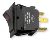 Hubbell Wiring Systems MR223MMSP Rocker Switch, Double Pole, Double Throw, Momentary On/Off/Momentar