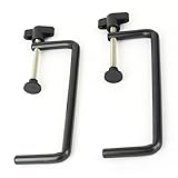 Big Horn 19852 Fence Clamp, 3-Inch to 4-1/2-Inch, 2-Pack [並行輸入品]