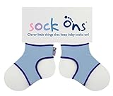 Sock Ons Socks - 0-6 Months, Baby Blue by Sock Ons
