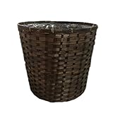 定番バスケット　茶竹カゴ　尺鉢丸タイプ　鉢カバー　SKB-10K　 Bamboo