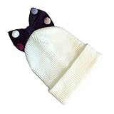 MIOIM®秋冬 防寒 子供 ベビー キッズ ニットキャップ 可愛いリボン付き 帽子５色