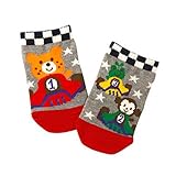 MIKIHOUSE HOTBISCUITS（ミキハウスホットビスケッツ）続き絵 ショートクルーソックス 11-13cm,グレー（06）