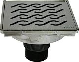6 " x6 "ポイントドレイン – ハワイ – Nonlock