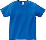 [プリントスター] 半袖 Tシャツ 5.6オンス へヴィー ウェイト Tシャツ 00085-CVT_K ボーイズ ミディアムブルー 120cm