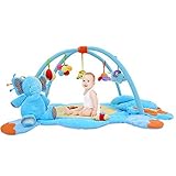 missley Elephantクロールマット赤ちゃんアクティビティ再生ジムマットデラックス再生ジム