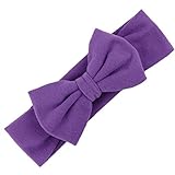 Tonsee ベビー ガールズ ヘッドバンド かわいい 蝶結び ストレッチ ソフト ヘアバンド