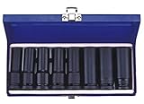 KT Pro Tools A4404SP 1/2" Drive Impact Socket Set [並行輸入品]