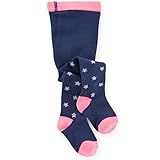 カーターズ（Carter's）女の子用 紺シルバースター柄防寒お出かけ用タイツ (18-24months(78-86cm)) [並行輸入品]