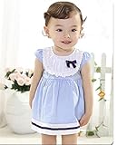 キッズワンピース　ベビーワンピース 女の子 フォーマル ワンピース 発表会 入園式 結婚式 クリスマス パーティー 出産祝い (80cm)