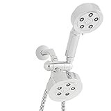 Speakman VS-233010 Neo Combination Multi Function Shower Head and Hand Shower with Adjustable Brack,