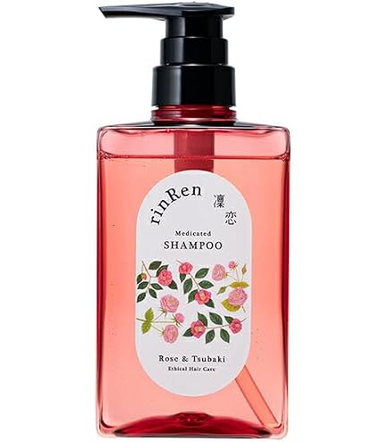 リンレン　凜恋 rinren トリートメント　520ml ローズ　ツバキ Amazon | 凜恋 rinRen リンレン トリートメント コンディショナー 薬用