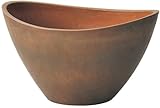 GREEN HOUSE SOFT PLASTIC PLANTER 楕円S ブラウン 2957-B/BR