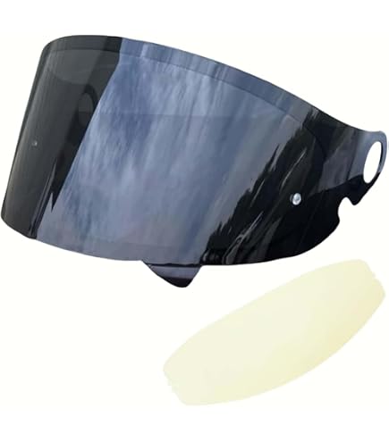 Amazon | SHOEI Glamster用 ヘルメット シールド スモークシールド